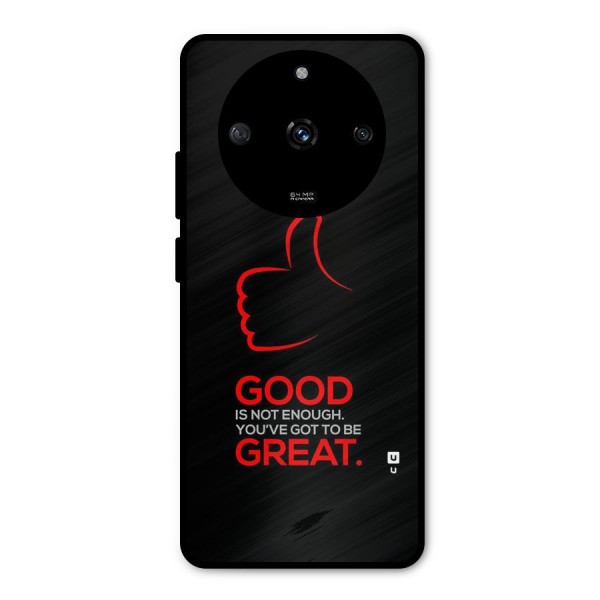 Good Great Metal Back Case for Realme Narzo 60 5G