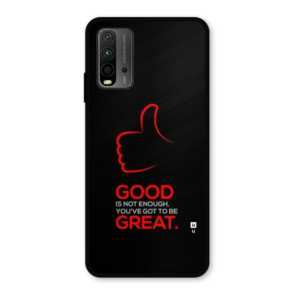 Good Great Metal Back Case for Redmi 9 Power