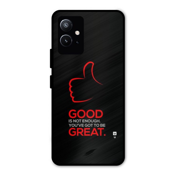 Good Great Metal Back Case for Vivo T1 5G