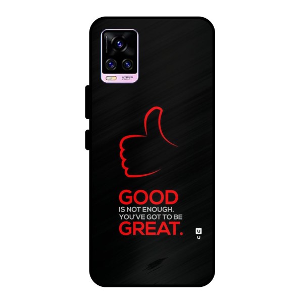 Good Great Metal Back Case for Vivo V20 Pro