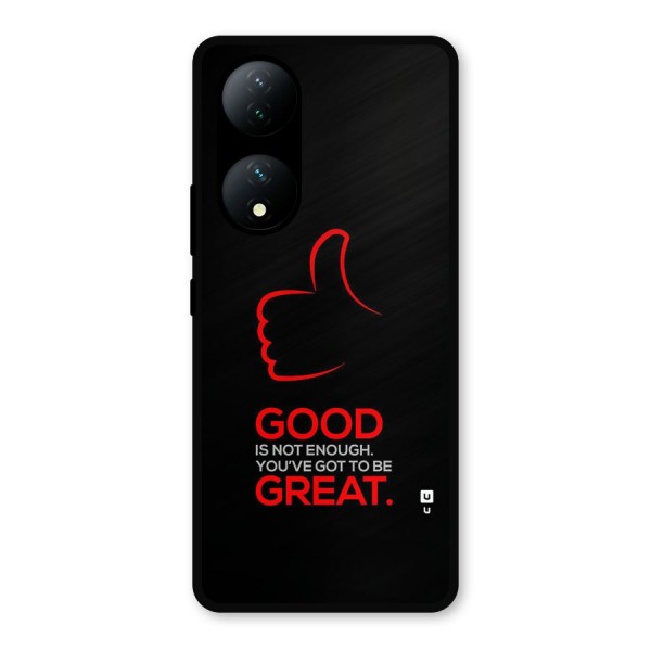 Good Great Metal Back Case for Vivo Y100