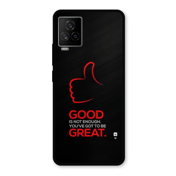 Good Great Metal Back Case for iQOO 7 Legend 5G