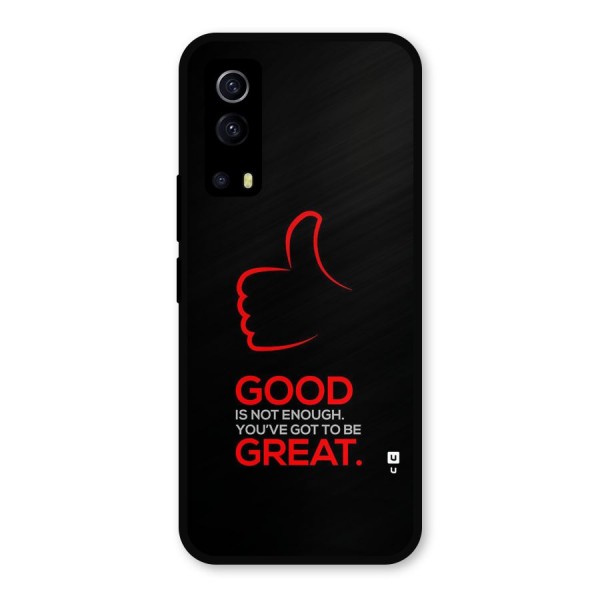 Good Great Metal Back Case for iQOO Z3