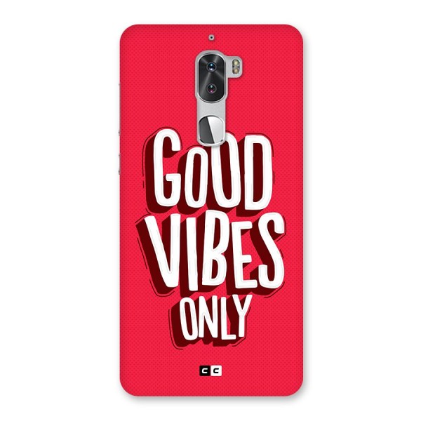 Good Vibes Only Pop Art Back Case for Coolpad Cool 1