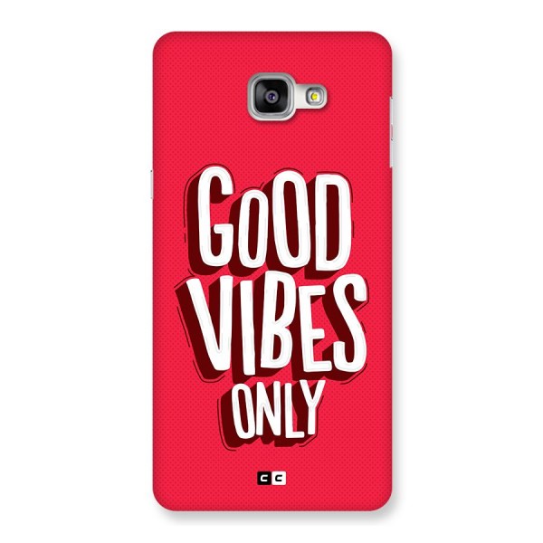 Good Vibes Only Pop Art Back Case for Galaxy A9