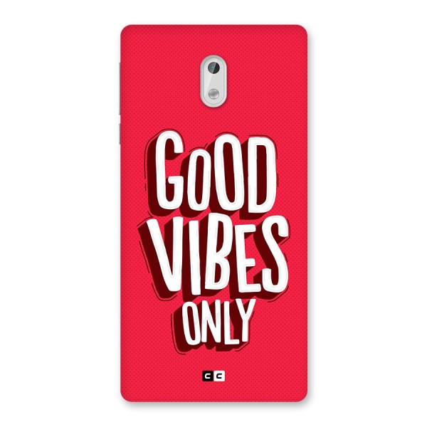 Good Vibes Only Pop Art Back Case for Nokia 3