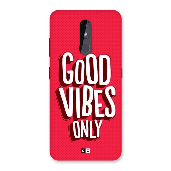 Good Vibes Only Pop Art Back Case for Nokia 3.2