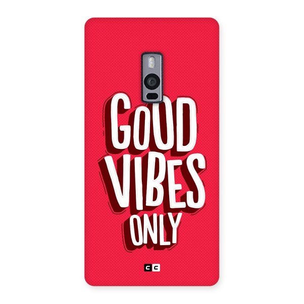 Good Vibes Only Pop Art Back Case for OnePlus 2