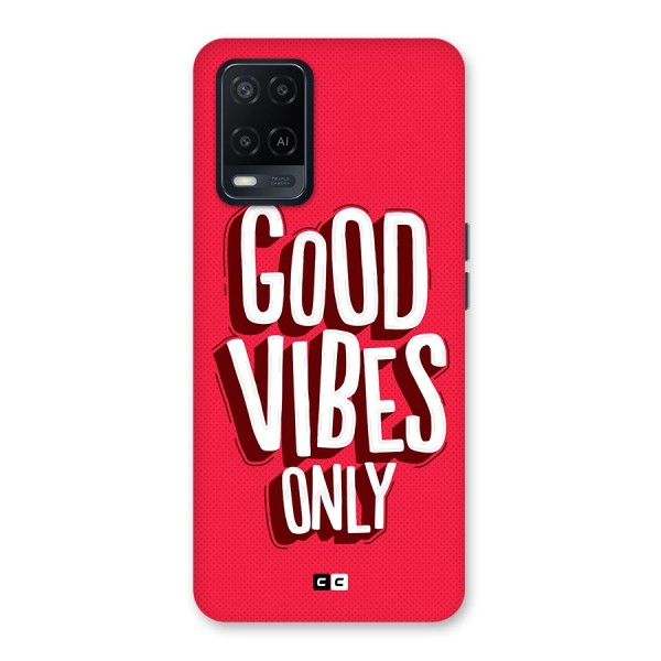 Good Vibes Only Pop Art Back Case for Oppo A54