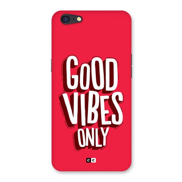 Good Vibes Only Pop Art Back Case for Oppo A71