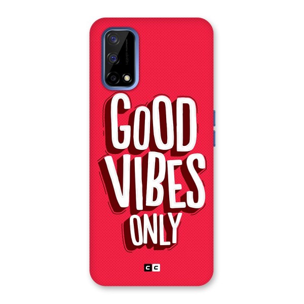 Good Vibes Only Pop Art Back Case for Realme Narzo 30 Pro