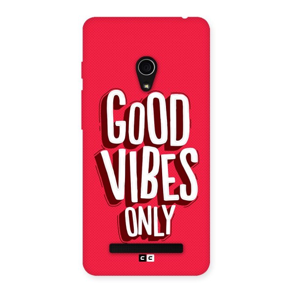 Good Vibes Only Pop Art Back Case for Zenfone 5