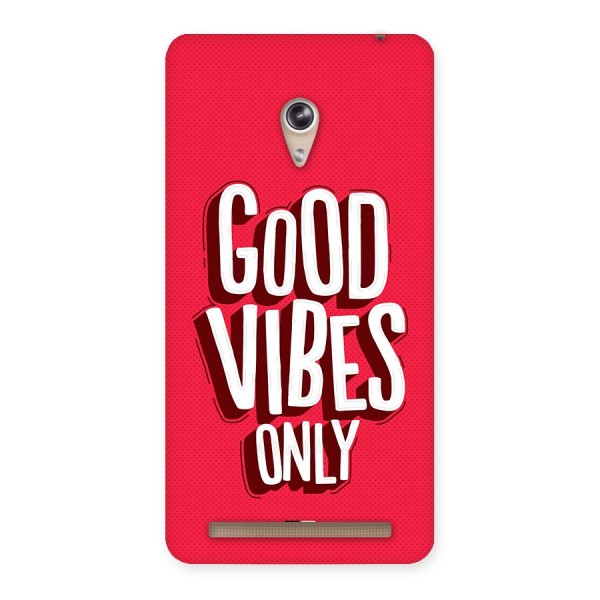 Good Vibes Only Pop Art Back Case for Zenfone 6