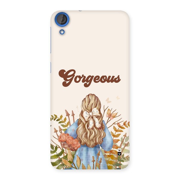 Gorgeous Girl Back Case for Desire 820