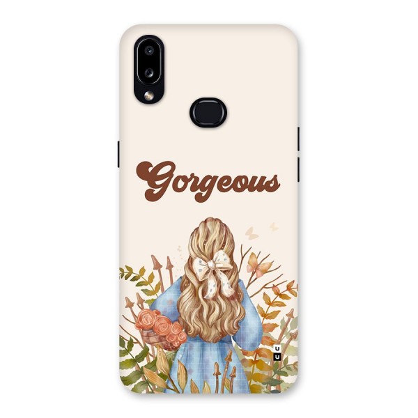 Gorgeous Girl Back Case for Galaxy A10s