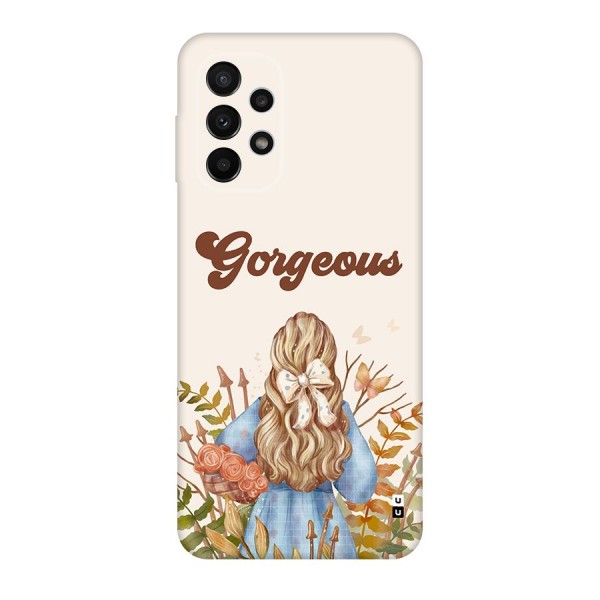 Gorgeous Girl Back Case for Galaxy A23