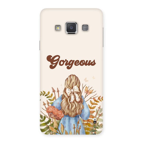 Gorgeous Girl Back Case for Galaxy A3