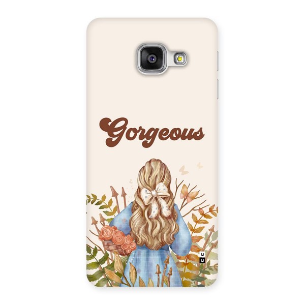 Gorgeous Girl Back Case for Galaxy A3 (2016)