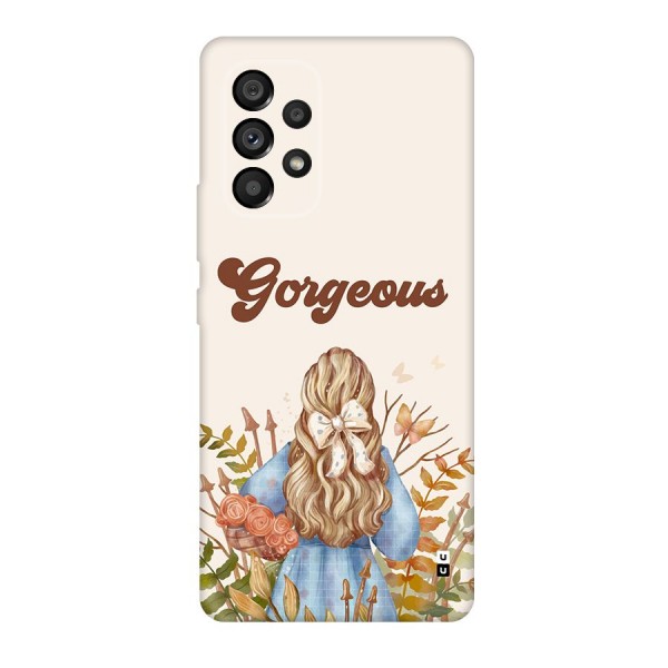 Gorgeous Girl Back Case for Galaxy A53 5G