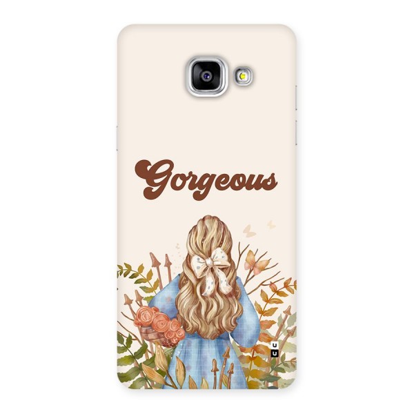 Gorgeous Girl Back Case for Galaxy A5 (2016)