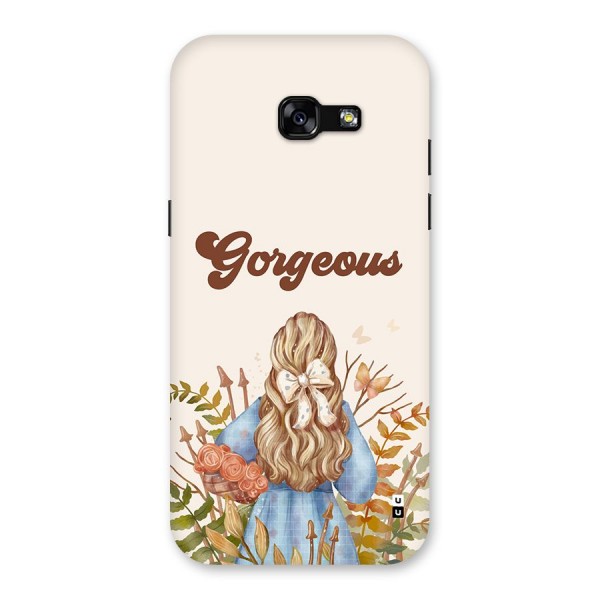 Gorgeous Girl Back Case for Galaxy A5 2017