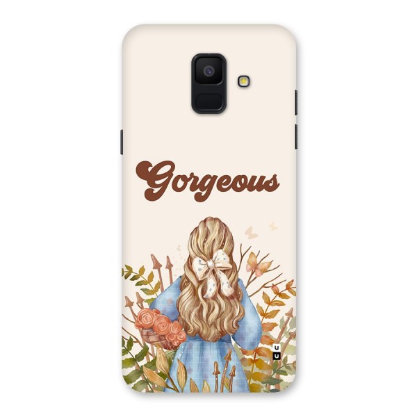 Gorgeous Girl Back Case for Galaxy A6 (2018)