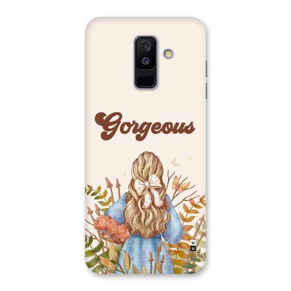 Gorgeous Girl Back Case for Galaxy A6 Plus