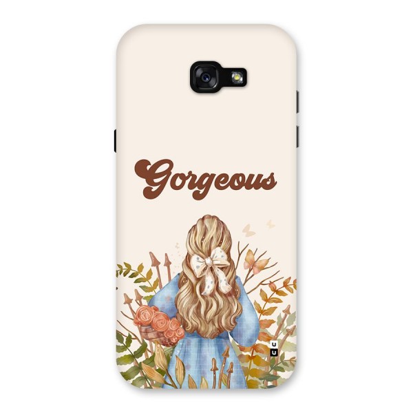 Gorgeous Girl Back Case for Galaxy A7 (2017)