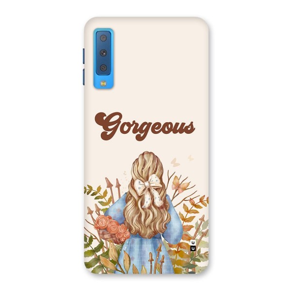 Gorgeous Girl Back Case for Galaxy A7 (2018)