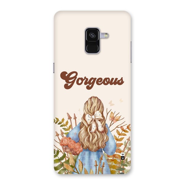 Gorgeous Girl Back Case for Galaxy A8 Plus