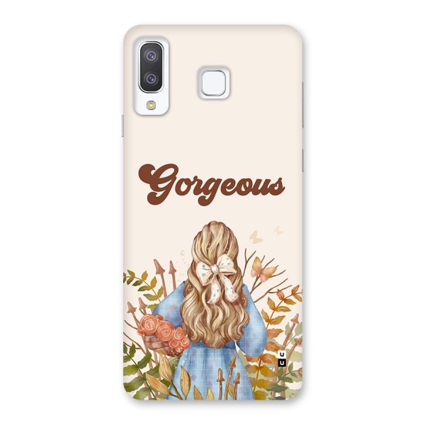 Gorgeous Girl Back Case for Galaxy A8 Star