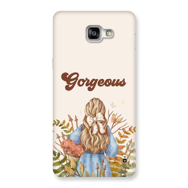 Gorgeous Girl Back Case for Galaxy A9