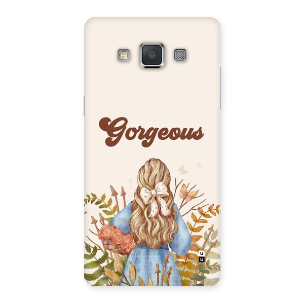 Gorgeous Girl Back Case for Galaxy Grand 3