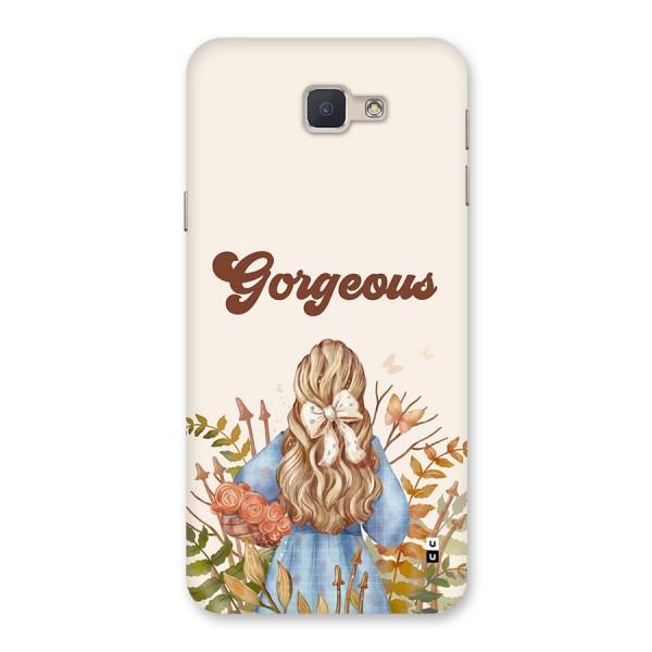 Gorgeous Girl Back Case for Galaxy J5 Prime