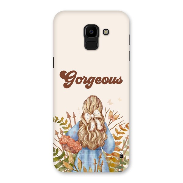 Gorgeous Girl Back Case for Galaxy J6