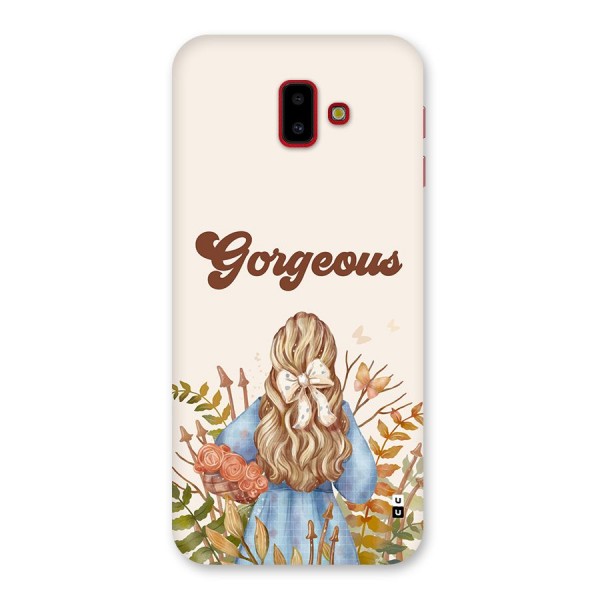 Gorgeous Girl Back Case for Galaxy J6 Plus