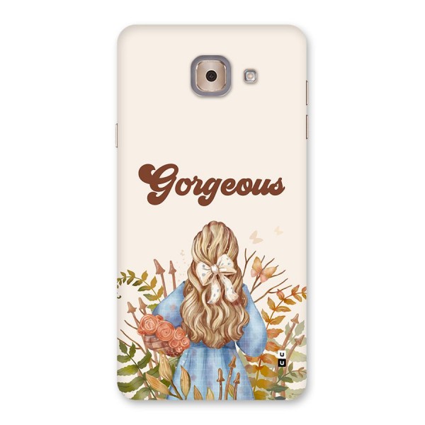 Gorgeous Girl Back Case for Galaxy J7 Max