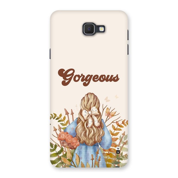 Gorgeous Girl Back Case for Galaxy J7 Prime