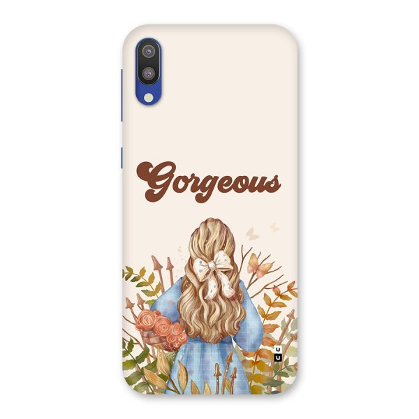 Gorgeous Girl Back Case for Galaxy M10