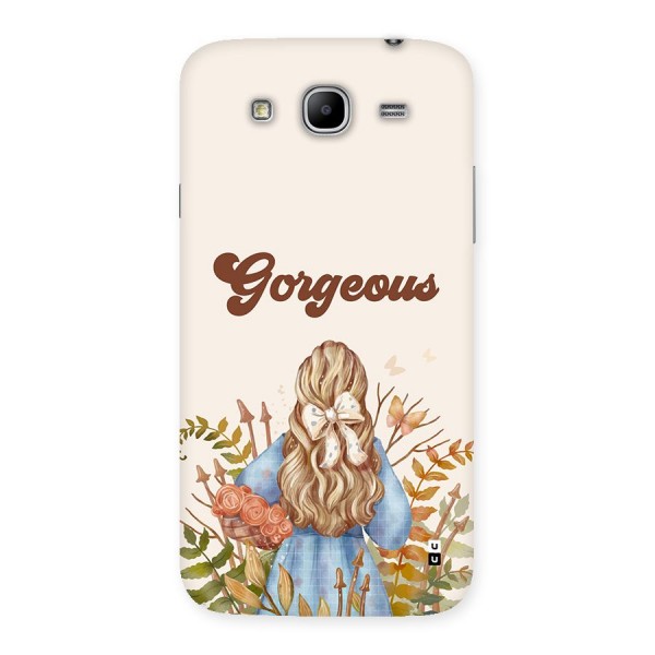 Gorgeous Girl Back Case for Galaxy Mega 5.8