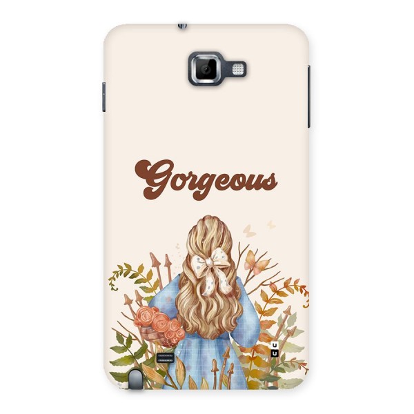 Gorgeous Girl Back Case for Galaxy Note