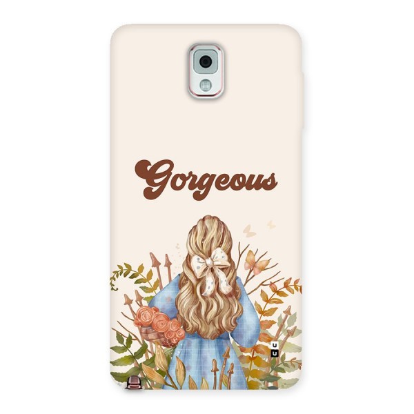 Gorgeous Girl Back Case for Galaxy Note 3