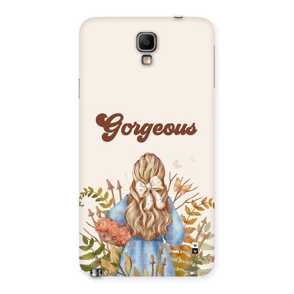 Gorgeous Girl Back Case for Galaxy Note 3 Neo