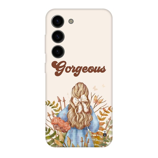 Gorgeous Girl Back Case for Galaxy S23