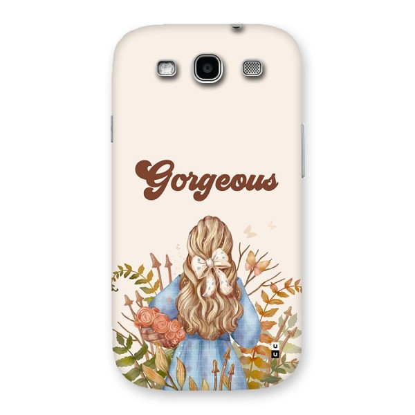 Gorgeous Girl Back Case for Galaxy S3