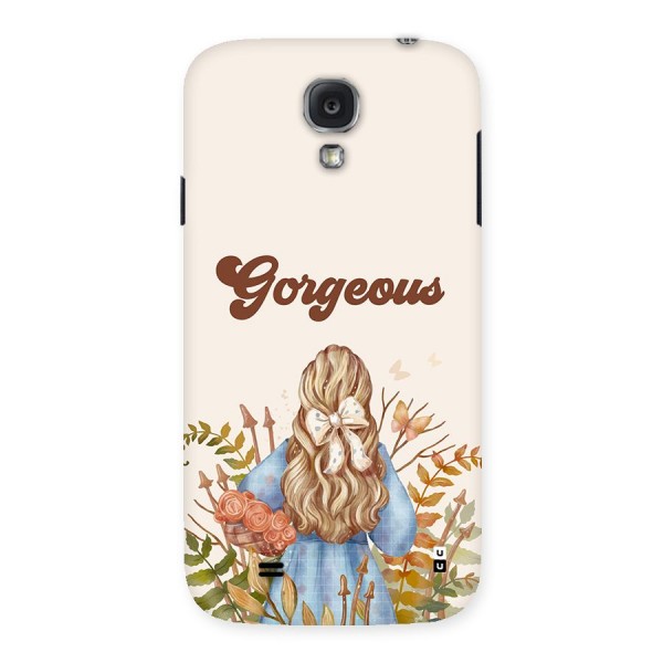 Gorgeous Girl Back Case for Galaxy S4