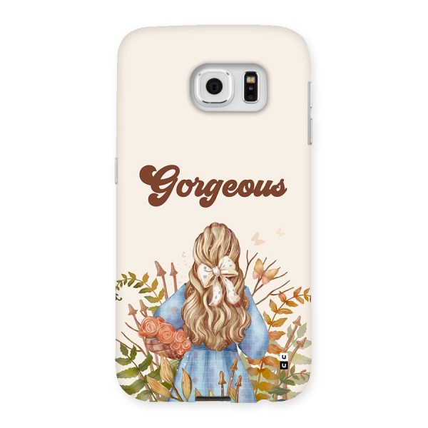 Gorgeous Girl Back Case for Galaxy S6