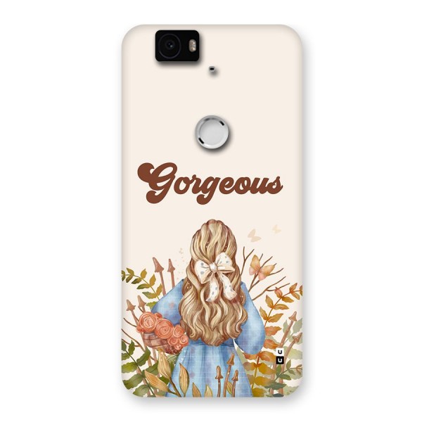 Gorgeous Girl Back Case for Google Nexus 6P