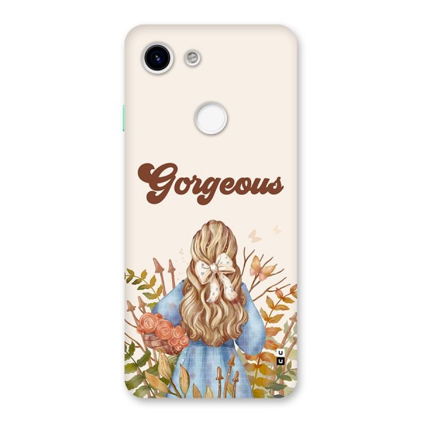 Gorgeous Girl Back Case for Google Pixel 3