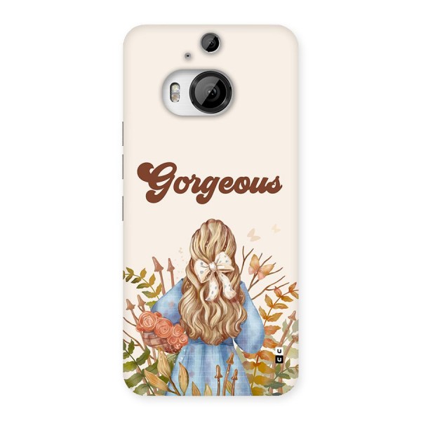 Gorgeous Girl Back Case for HTC One M9 Plus